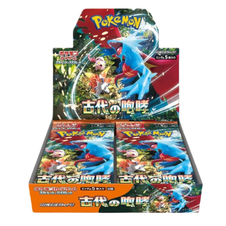 Japanese Ancient Roar Booster Box SV4K - Pokemon Sealed