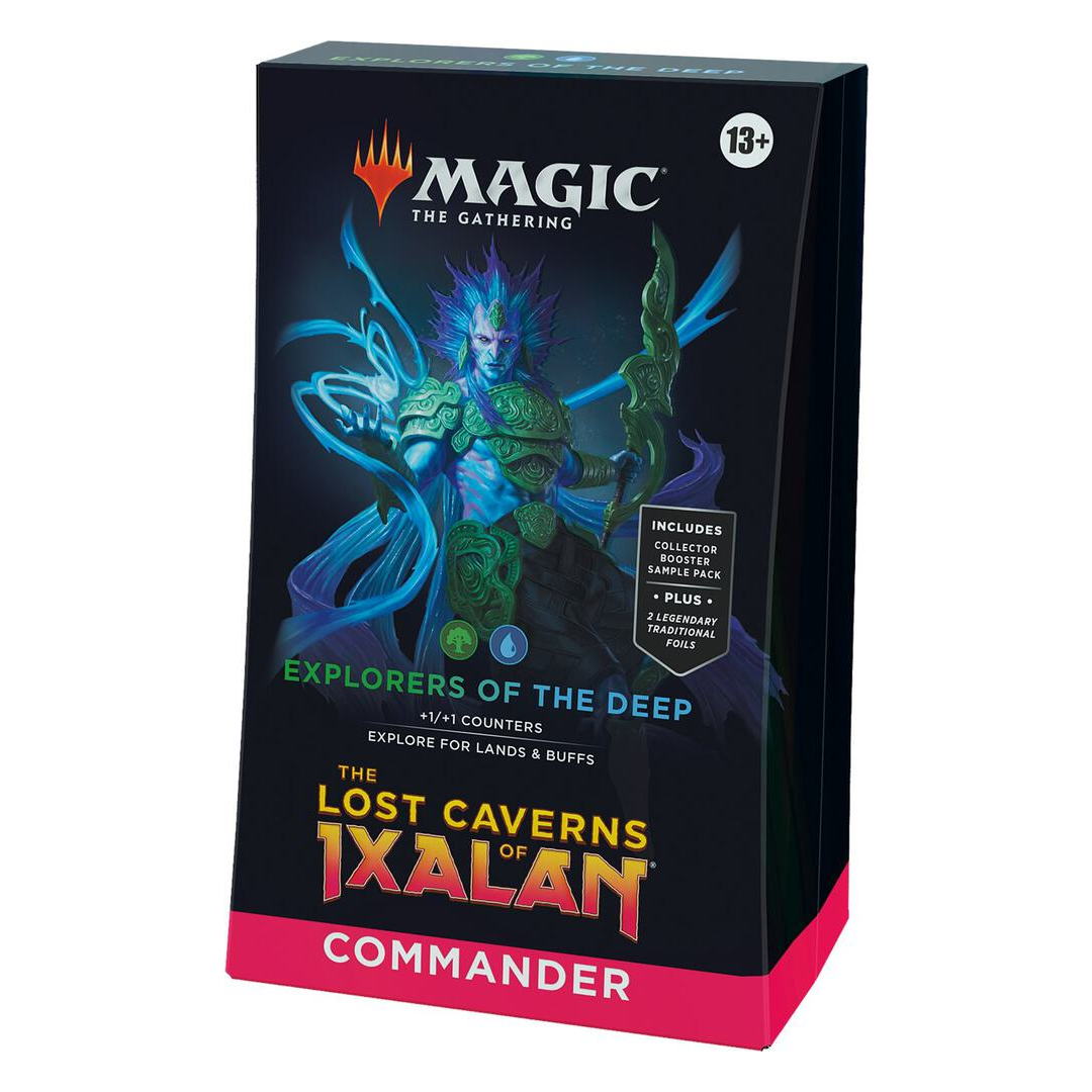 Magic the Gathering: Lost Caverns of Ixalan Commander Deck - Explorers of the Deep - Other TCG