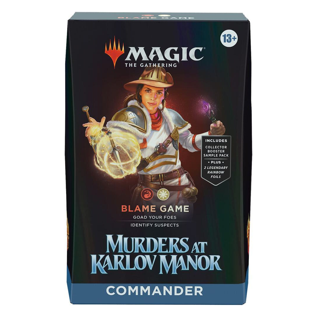 Magic the Gathering: Murders at Karlov Manor Commander Deck - Blame Game - Other TCG