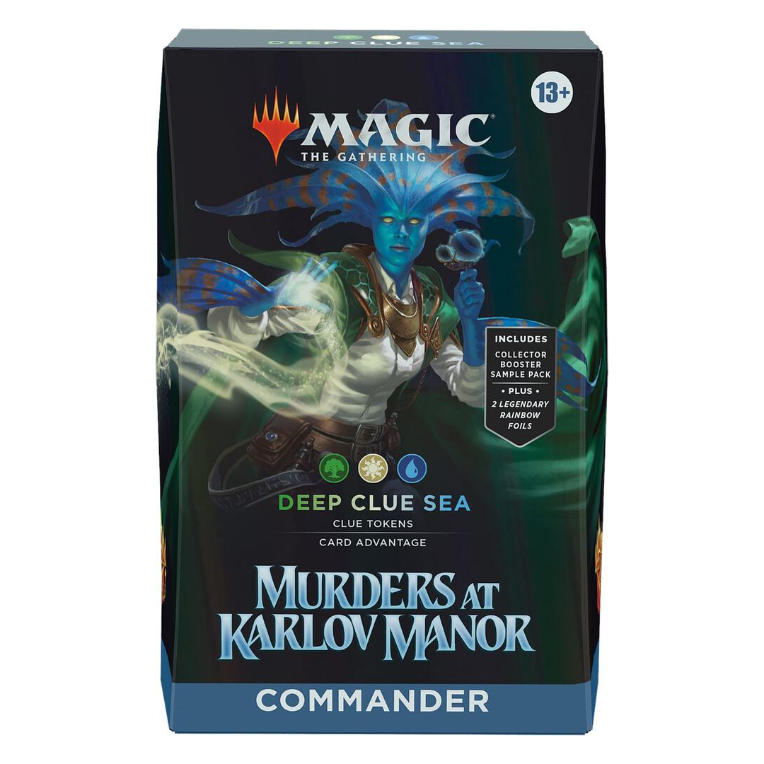 Magic the Gathering: Murders at Karlov Manor Commander Deck - Deep Clue Sea - Other TCG