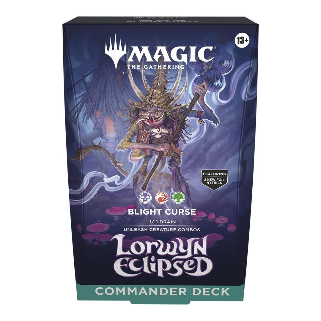 Magic the Gathering: Lorwyn Eclipsed Commander Deck - Blight Curse - Other TCG