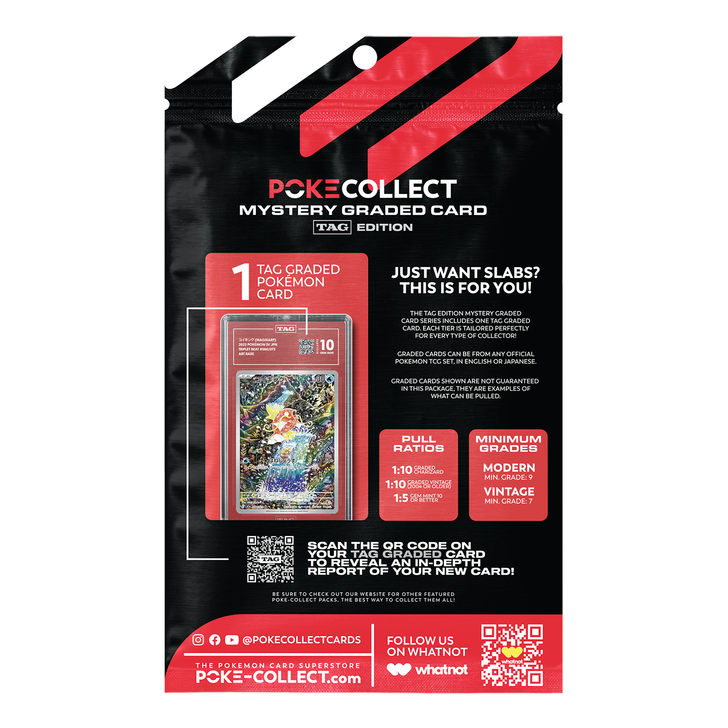 TAG Edition Mystery Graded Card - Great Tier - Mystery Bag - 2