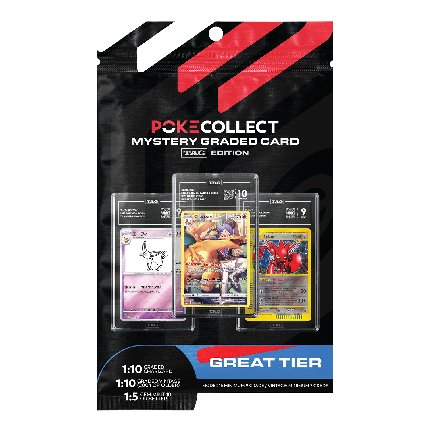 TAG Edition Mystery Graded Card - Great Tier - Mystery Bag