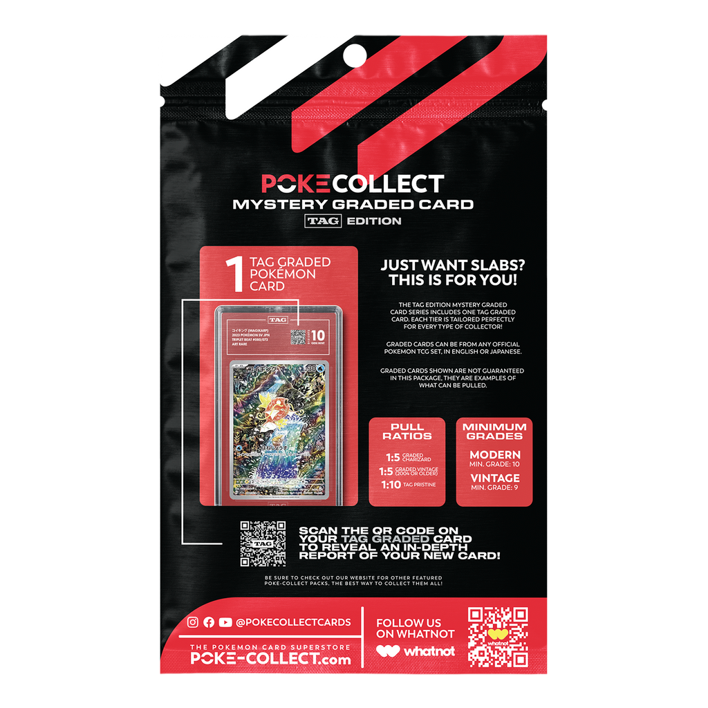 TAG Edition Mystery Graded Card - Master Tier - Mystery Bag - 2