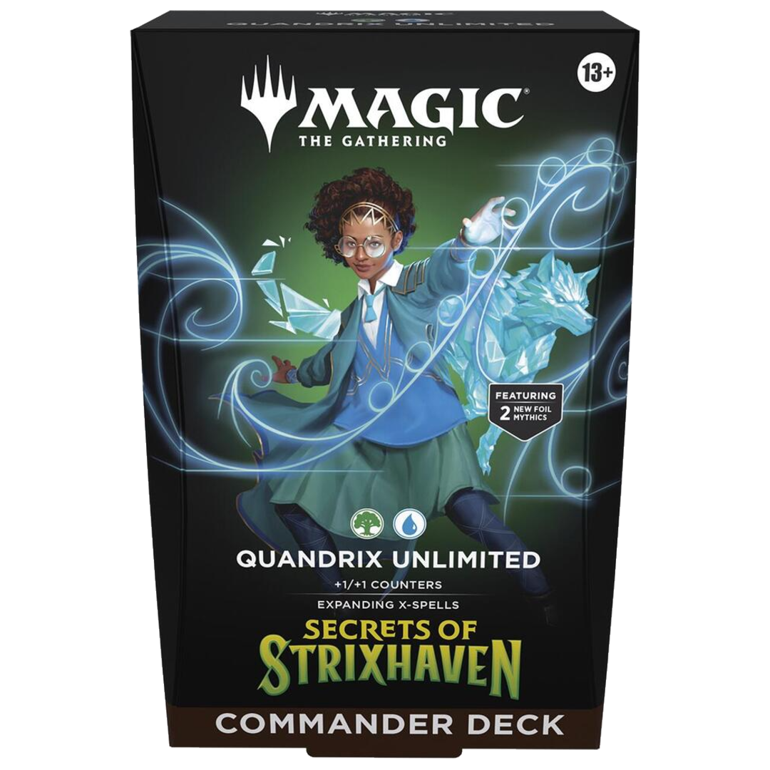 Magic the Gathering: Secrets of Strixhaven Commander Deck - Quandrix Unlimited - Other TCG