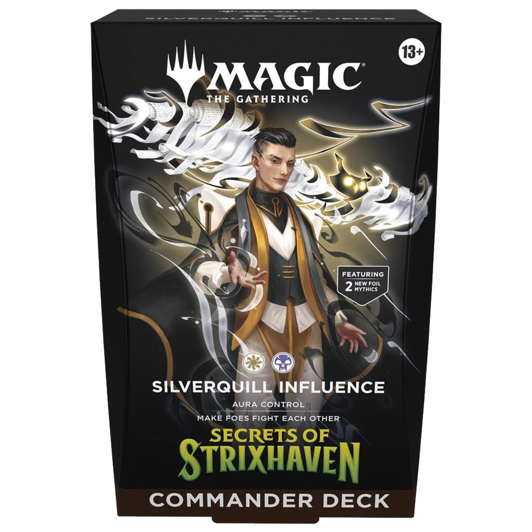 Magic the Gathering: Secrets of Strixhaven Commander Deck - Silverquill Influence - Other TCG
