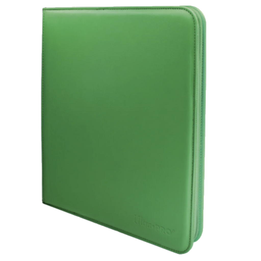 Ultra Pro PRO Binder: 12-Pocket Zippered - Green - Accessory