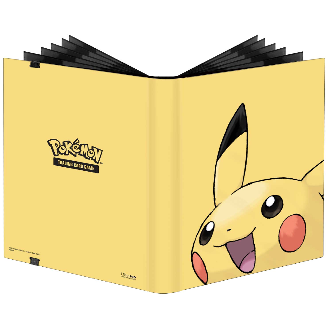 Ultra Pro PRO Binder 9-Pocket Pokemon - Pikachu - Yellow (Refresh) - Accessory