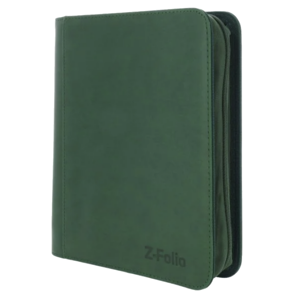Z-Folio 9-Pocket LX Album - Toploaders - GREEN - BCW - Accessory