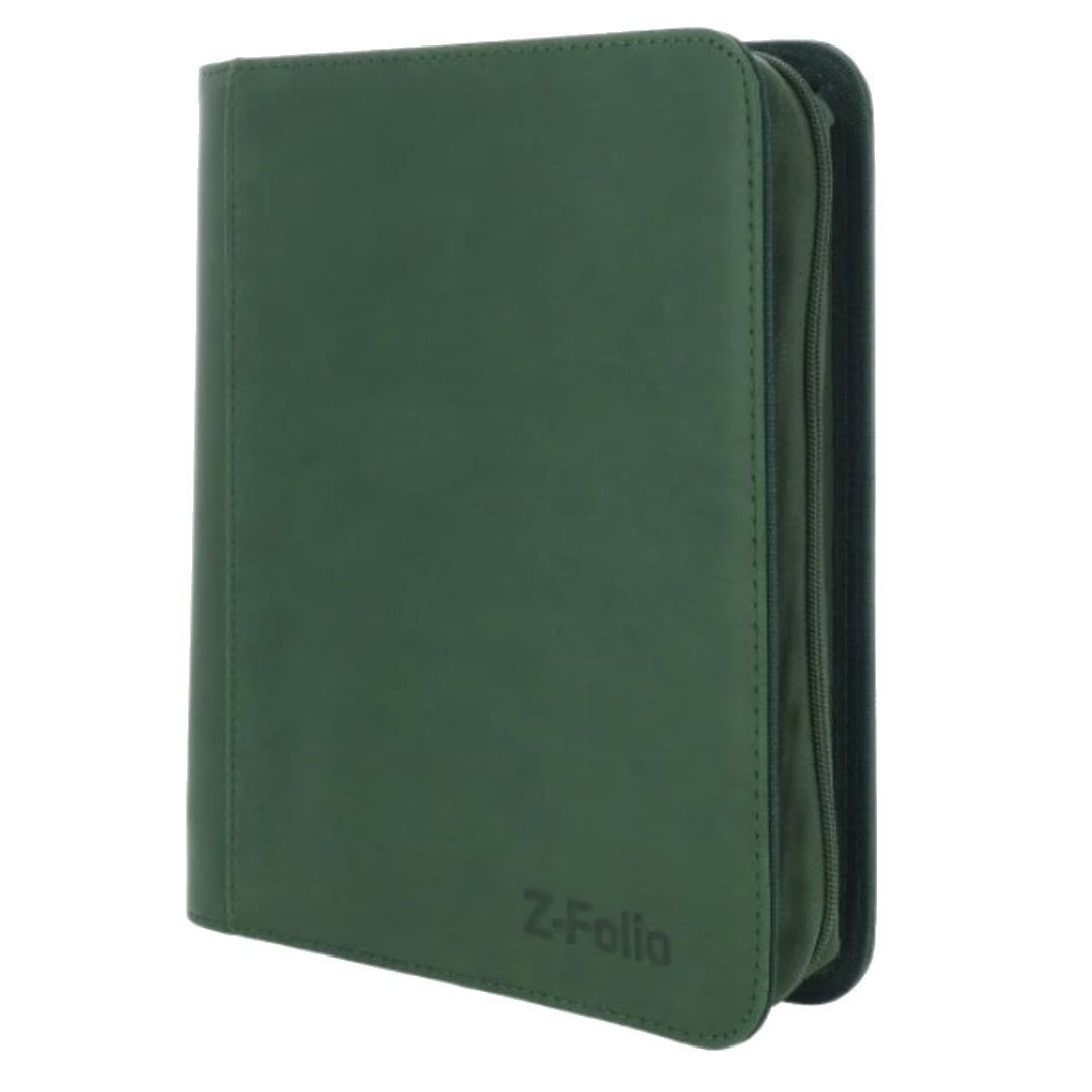 Z-Folio 9-Pocket LX Album - Toploaders - GREEN - BCW - Accessory