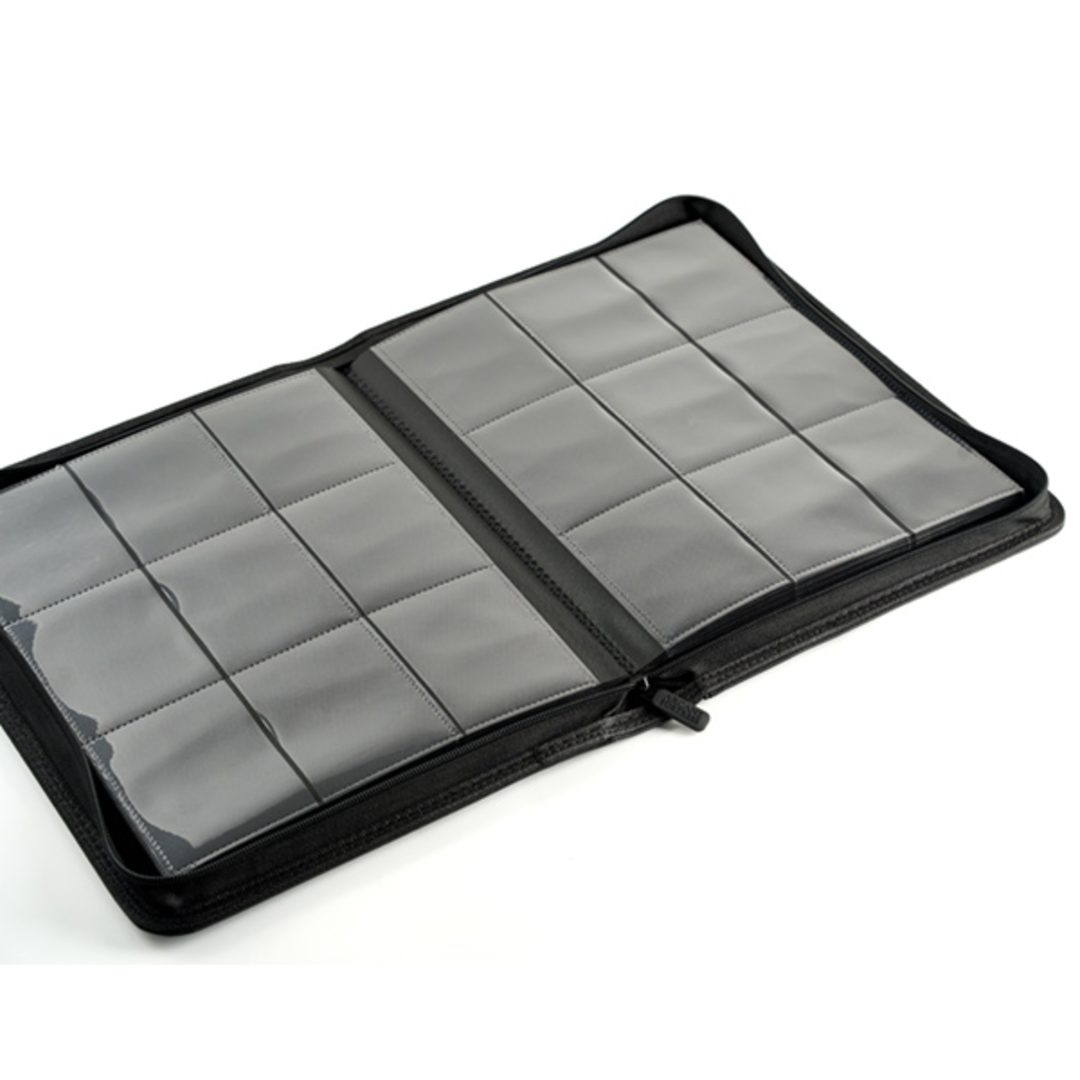 Arcane Fortress Binder: 9-Pocket- Solid Color- Black - Accessory - 2