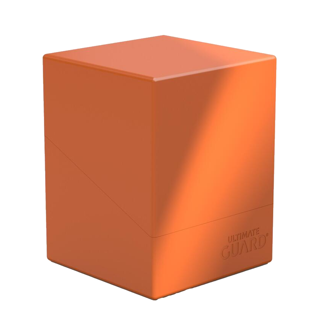 Boulder Deck Case 100+ - SOLID ORANGE - Ultimate Guard Deck Boxes - Accessory