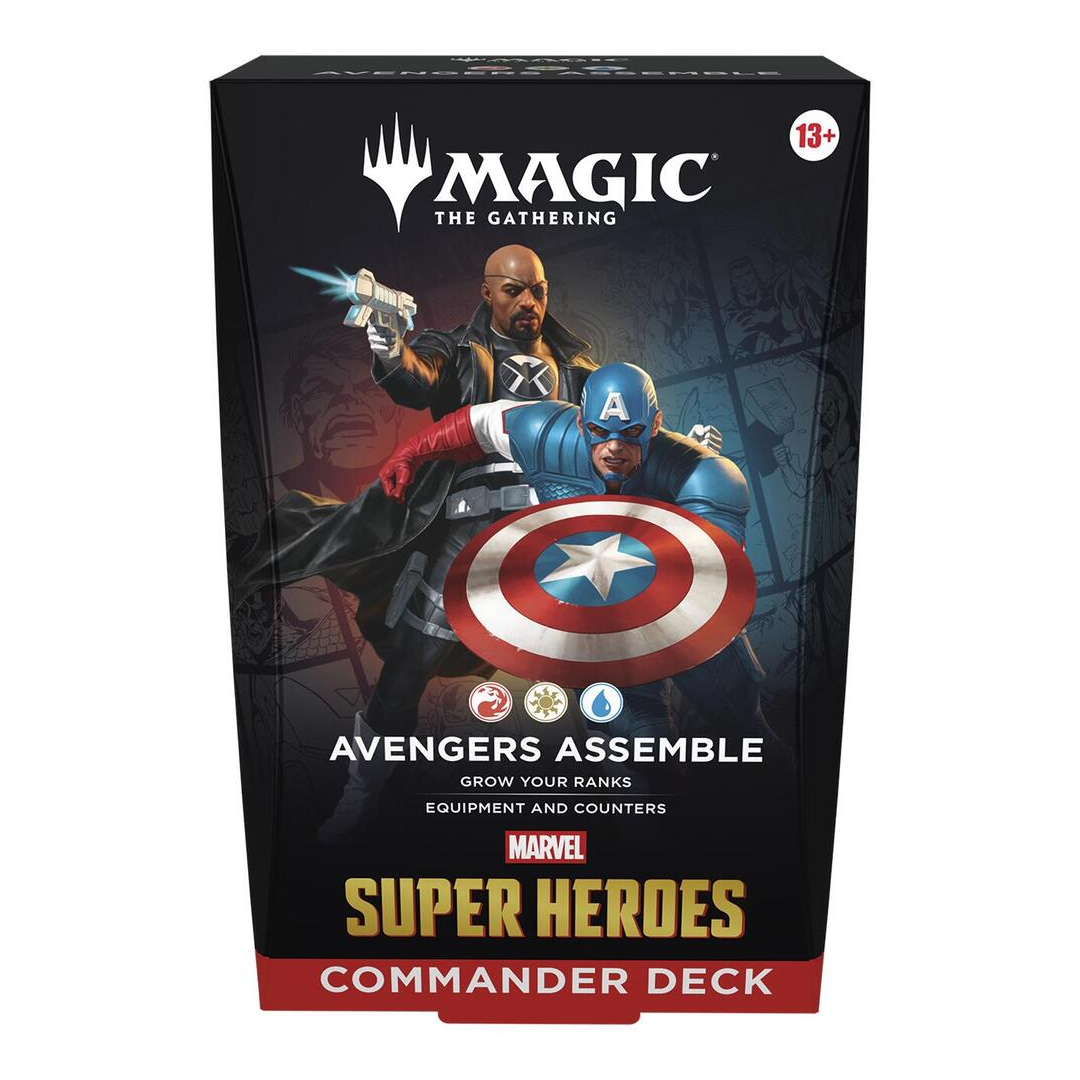 Magic the Gathering: Universes Beyond Marvel Super Heroes Commander Deck - Avengers Assemble - Other TCG
