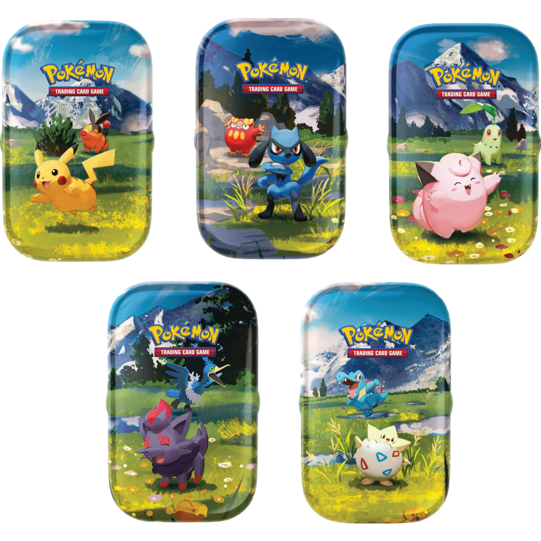 Mega Evolution: Ascended Heroes Mini Tin (Set of 5) - Pokemon Sealed