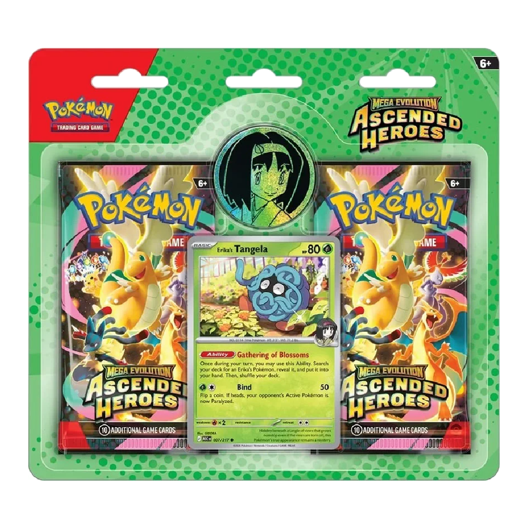 Mega Evolution: Ascended Heroes Collection (Erika) - Pokemon Sealed