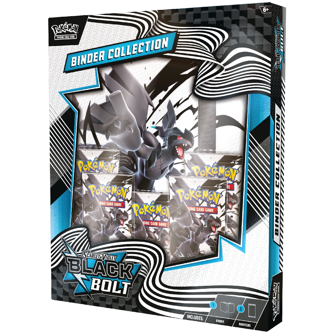Scarlet & Violet: Black Bolt Binder Collection - Pokemon Sealed