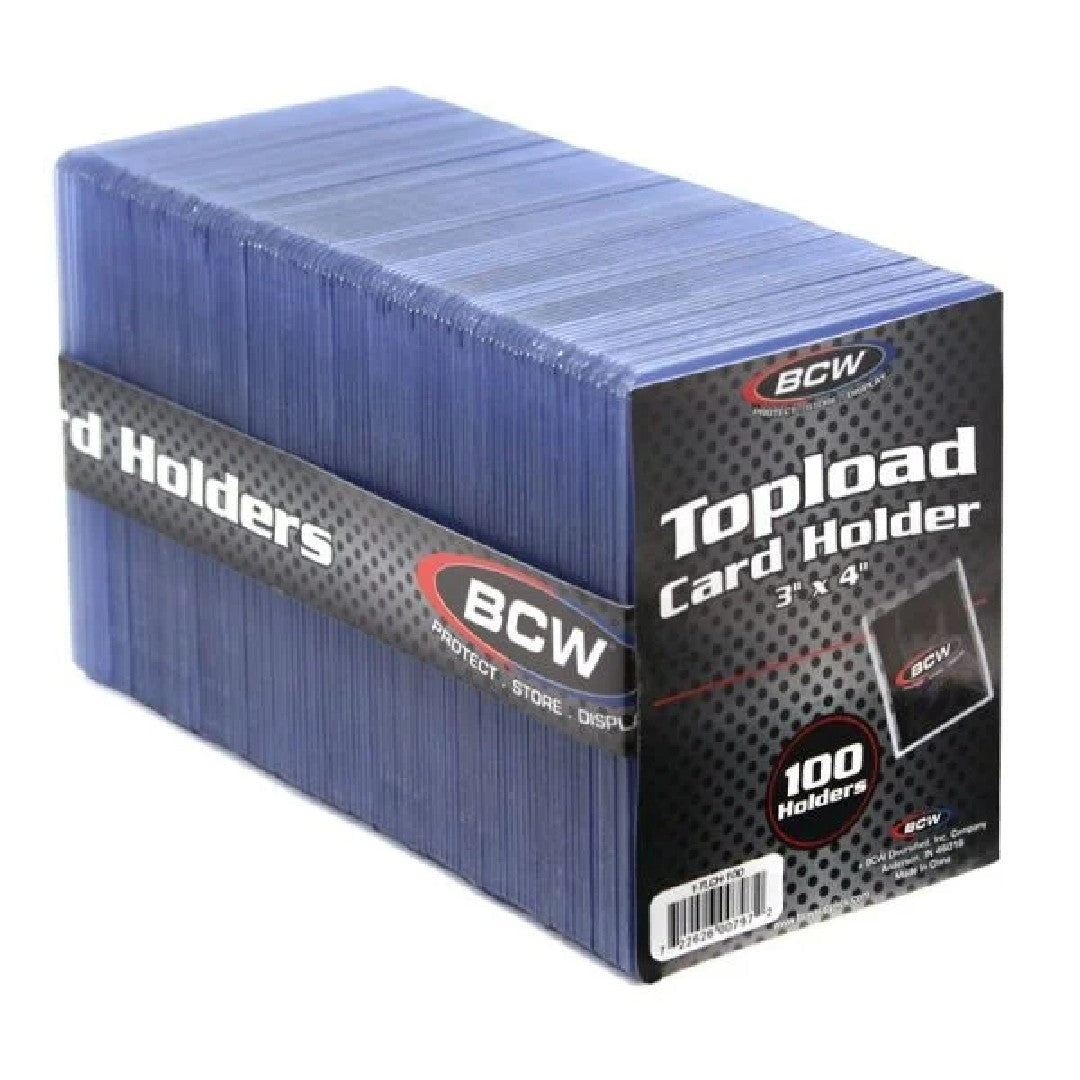 100 BCW Standard Top Loaders Bundle - Accessory