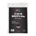 1000 BCW Standard Card Sleeves - Accessory