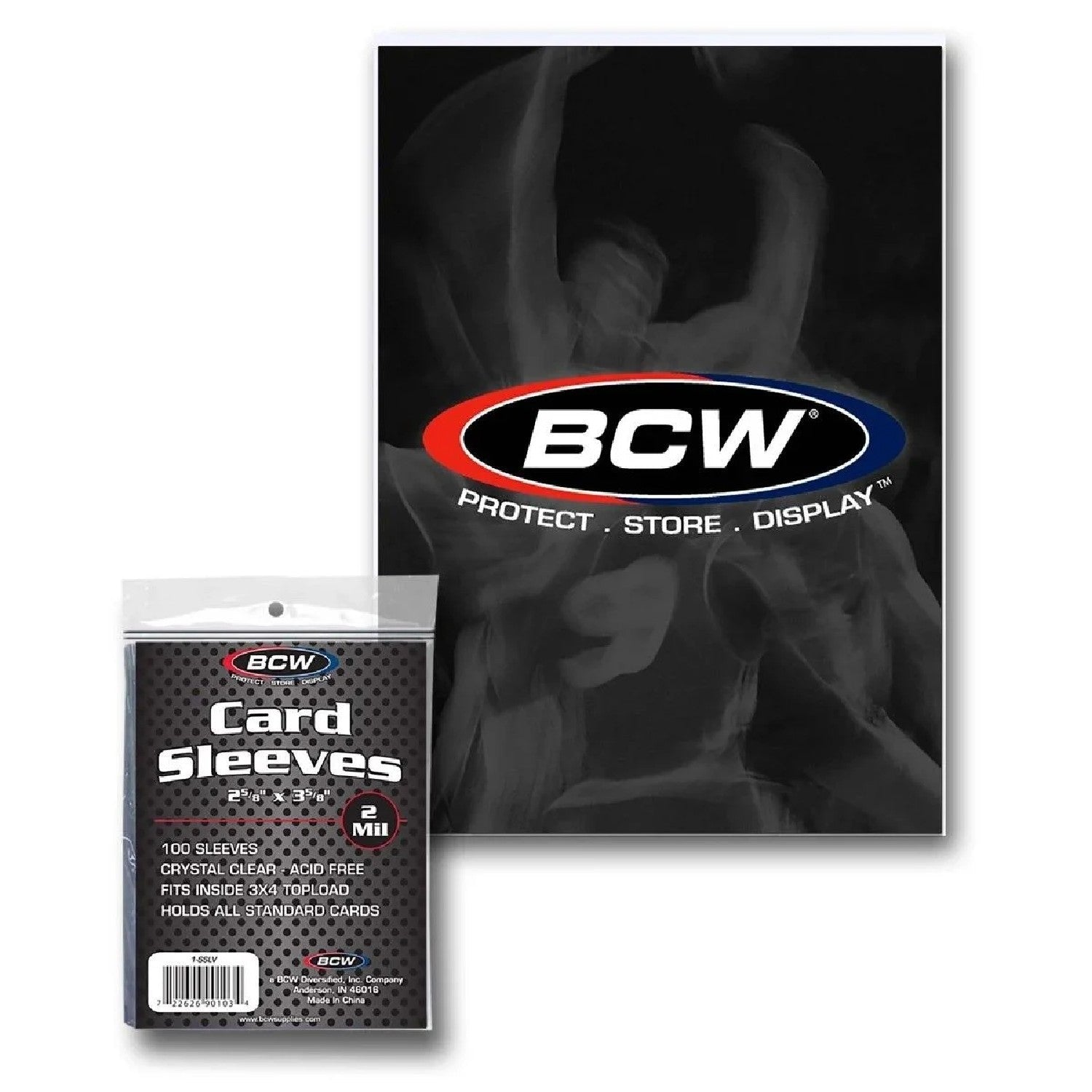 100 BCW Standard Card Sleeves - Accessory