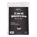 500 BCW Standard Card Sleeves - Accessory