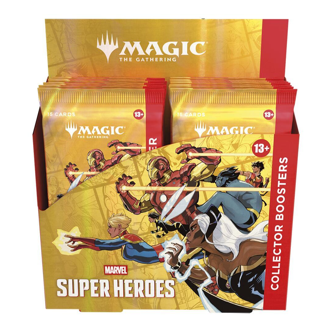 Magic the Gathering: Universes Beyond - Marvel Super Heroes Collector Booster Display - Other TCG