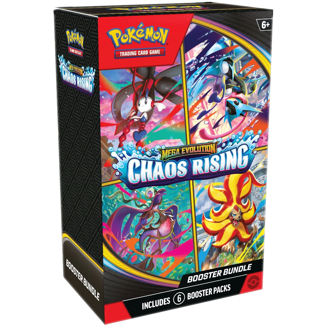 Mega Evolution: Chaos Rising Booster Bundle - Pokemon Sealed