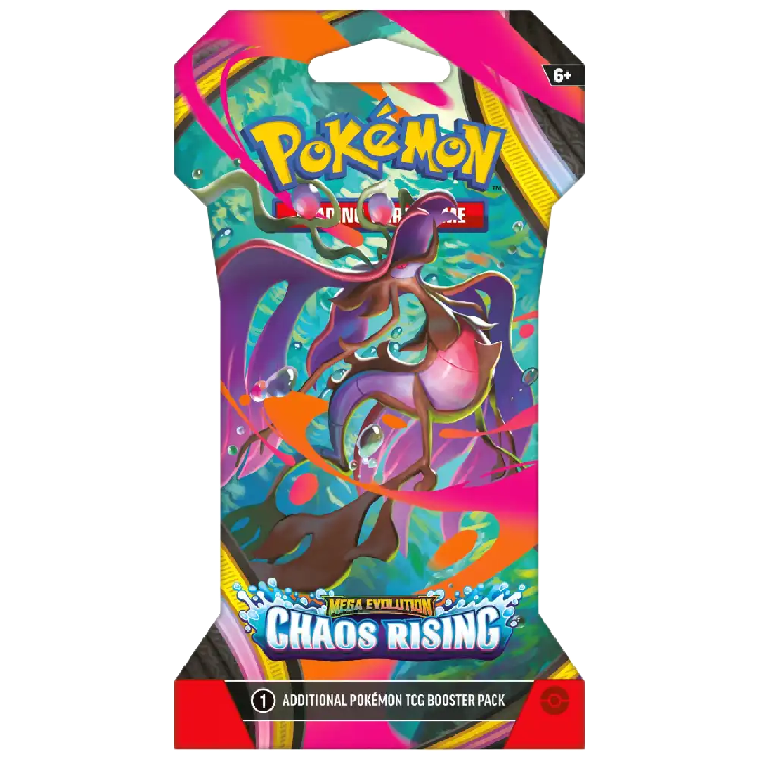 Mega Evolution: Chaos Rising Sleeved Booster Pack - Pokemon Sealed