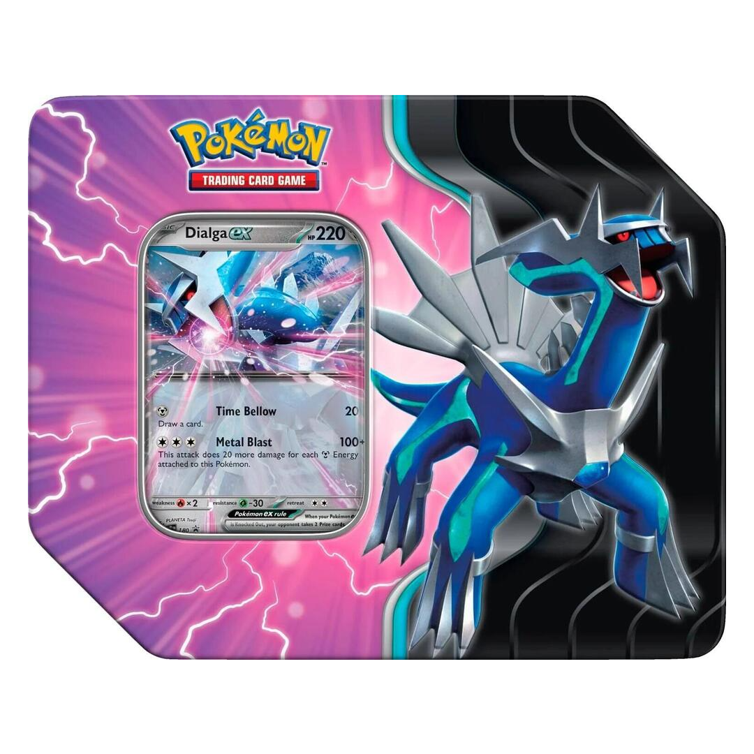 Azure Legends Tin - Dialga ex - Pokemon Sealed