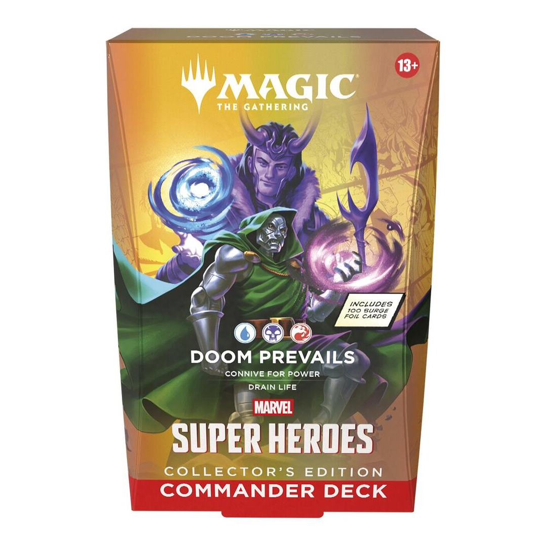 Magic the Gathering: Universes Beyond Marvel Super Heroes Commander Collector Deck - Doom Prevails - Other TCG
