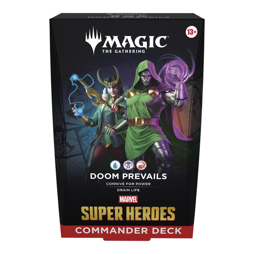 Magic the Gathering: Universes Beyond Marvel Super Heroes Commander Deck - Doom Prevails - Other TCG