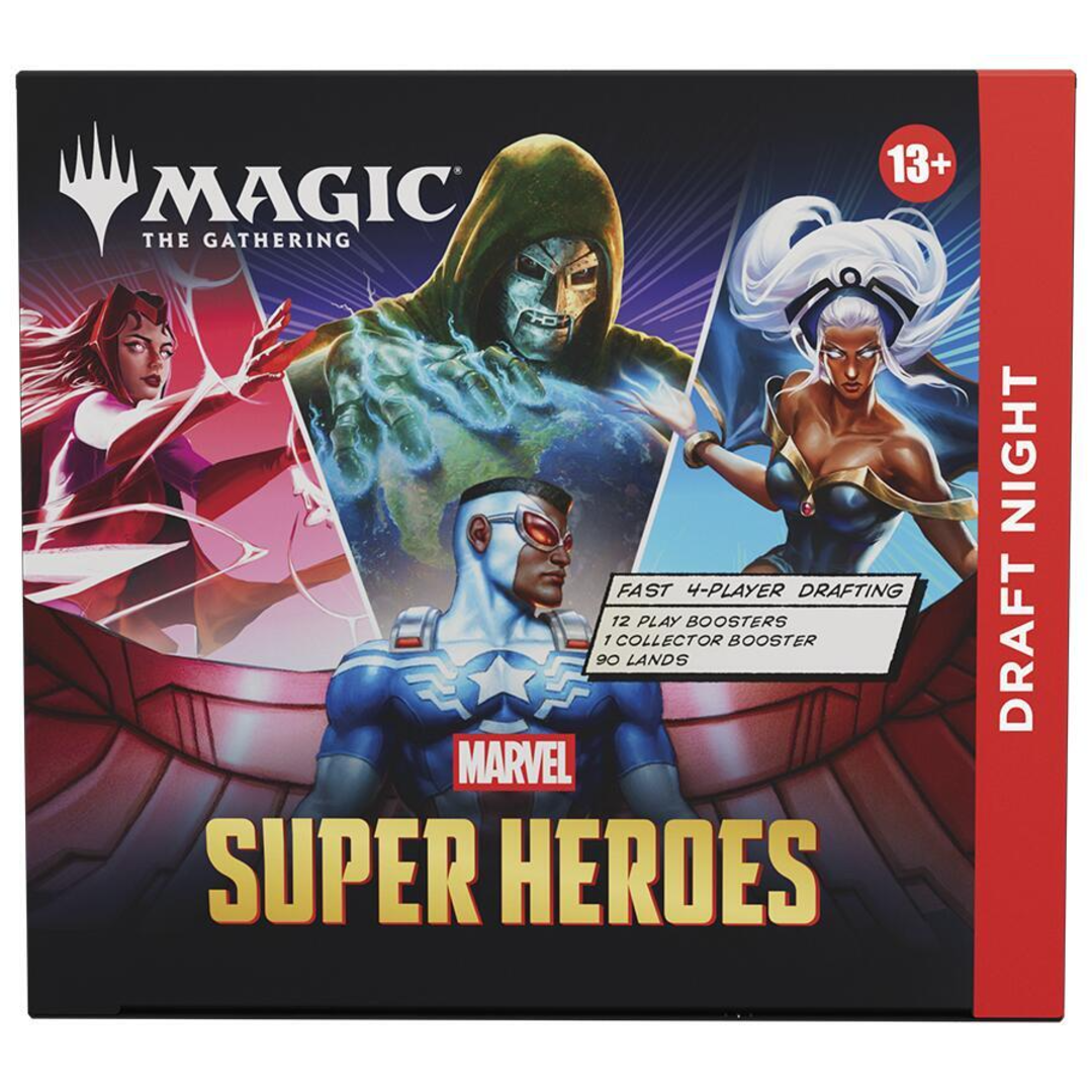 Magic the Gathering: Universes Beyond Marvel Super Heroes - Draft Night Box - Other TCG