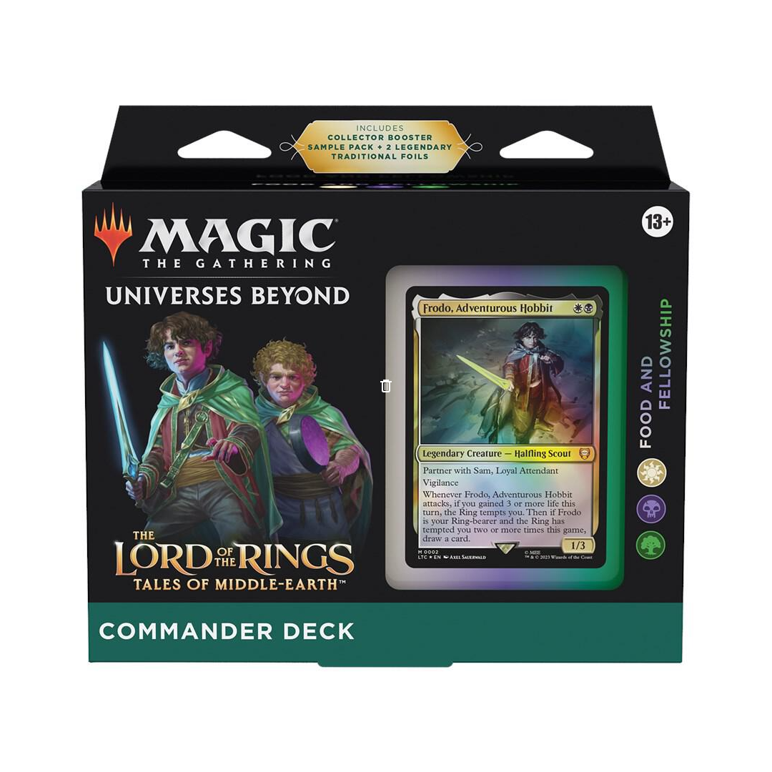 Magic the Gathering: Lord of the Rings Commander Deck - Food and Fellowship - Other TCG