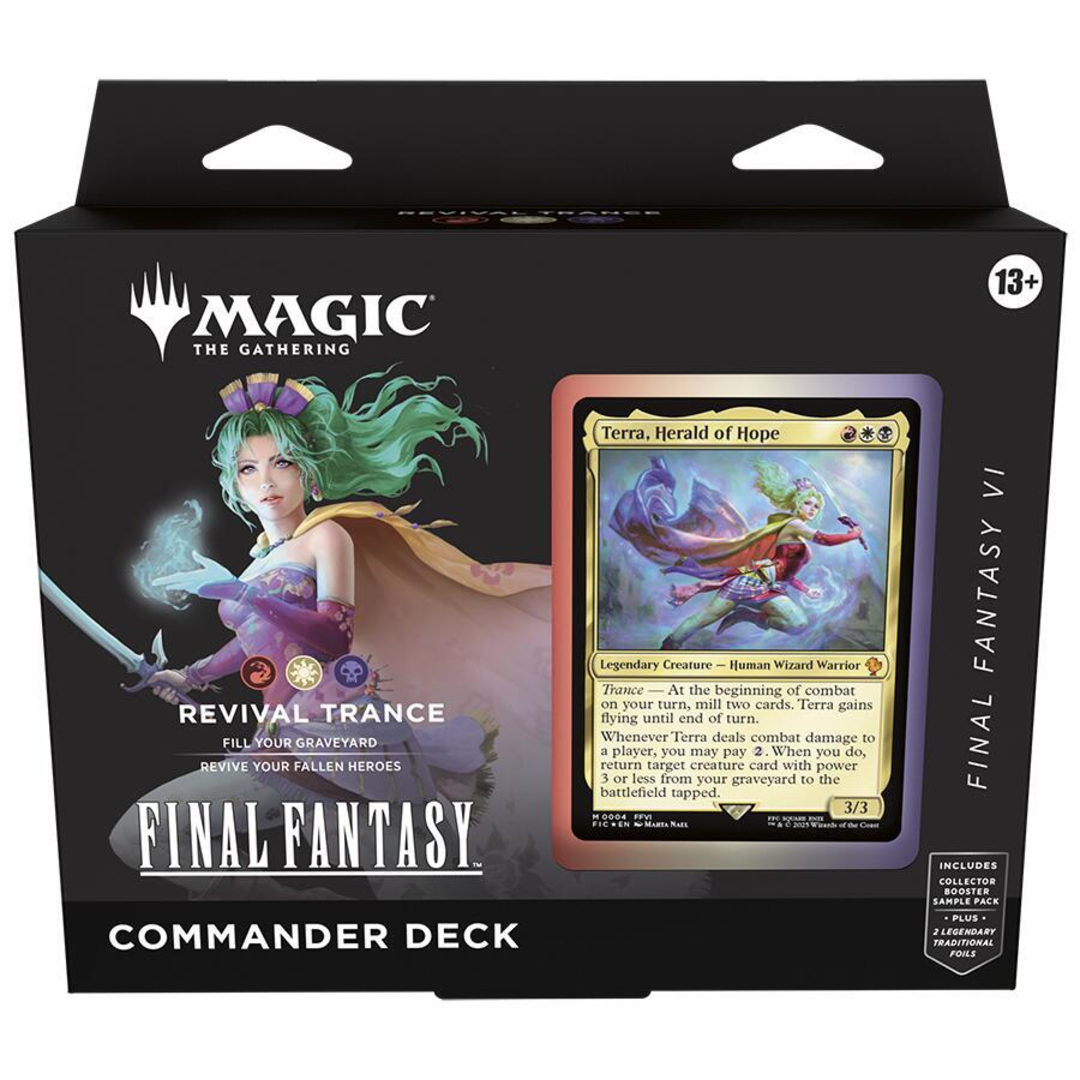 Magic the Gathering: Final Fantasy Commander Deck - Revival Trance - Other TCG