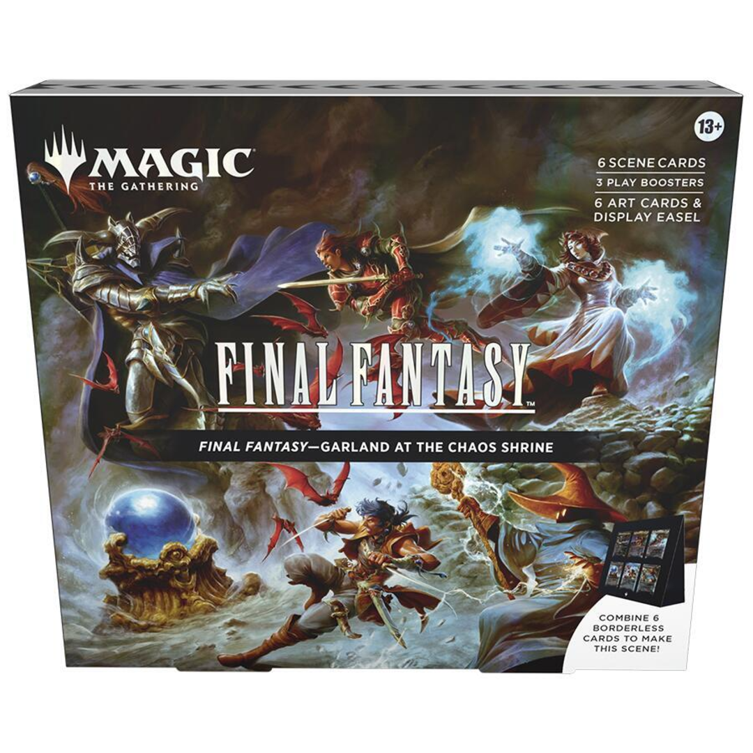Magic the Gathering: Final Fantasy Scene Box - Garland at the Chaos Shrine - Other TCG