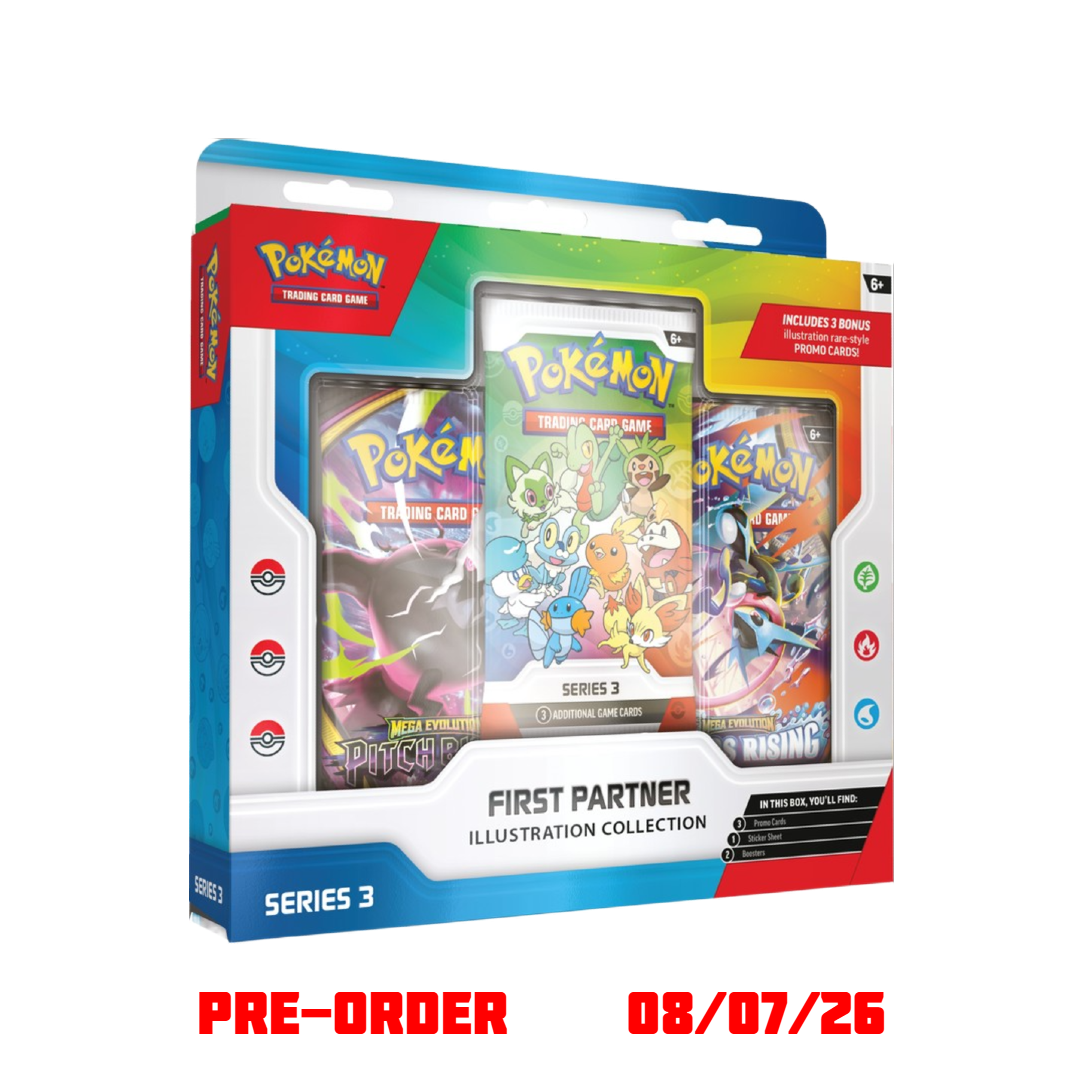 First Partner Illustration Collection - Series 3 - Pokemon Sealed
