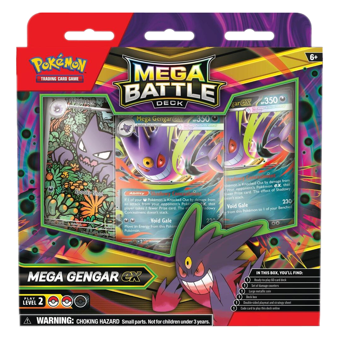 Mega Battle Deck - Mega Gengar ex - Pokemon Sealed