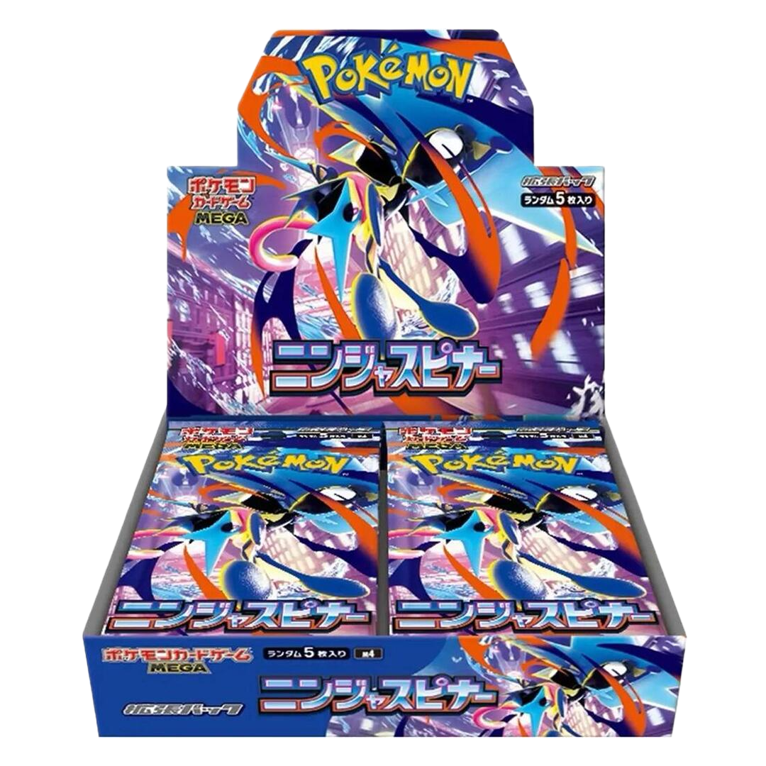 Japanese Ninja Spinner Booster Box - Pokemon Sealed