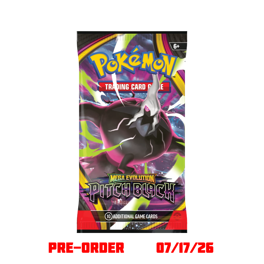 Mega Evolution: Pitch Black Booster Pack (Early Bird Special) - Pokemon Sealed