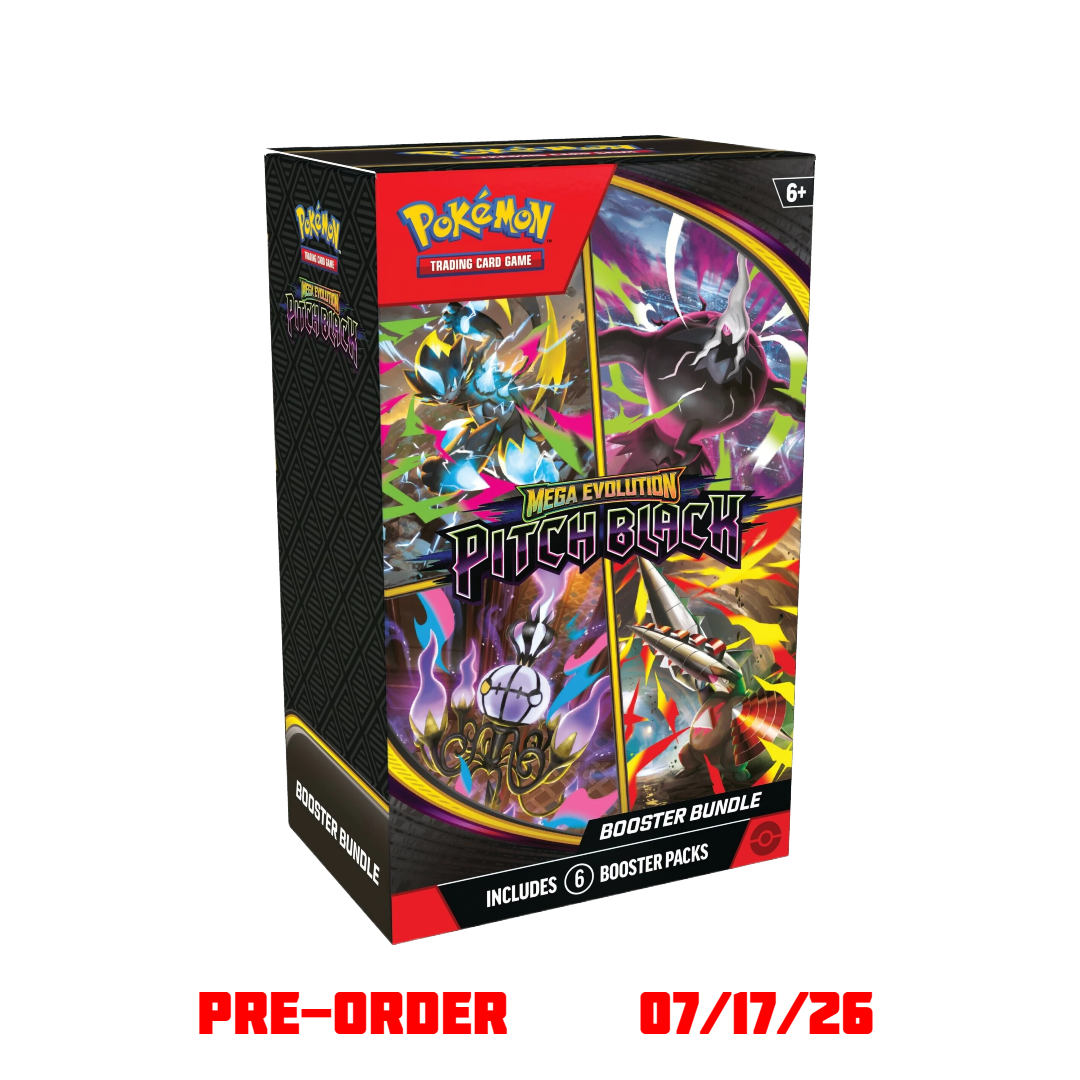 Mega Evolution: Pitch Black Booster Bundle (Early Bird Special) - Pokemon Sealed