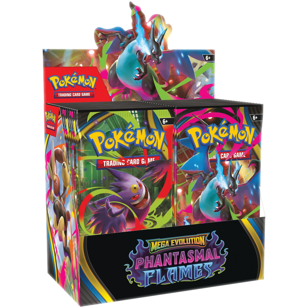 Mega Evolution: Phantasmal Flames Booster Box - Pokemon Sealed