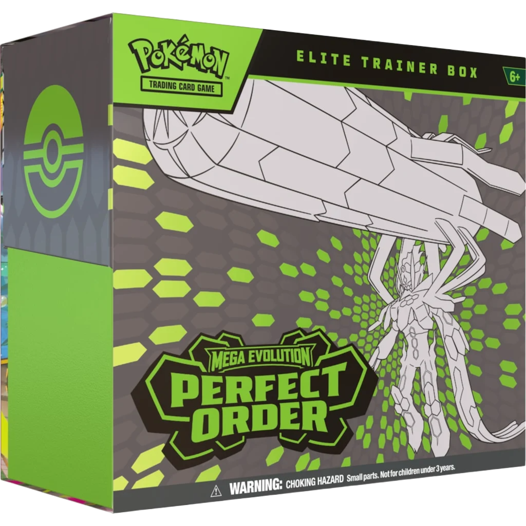 Mega Evolution: Perfect Order Elite Trainer Box - Pokemon Sealed