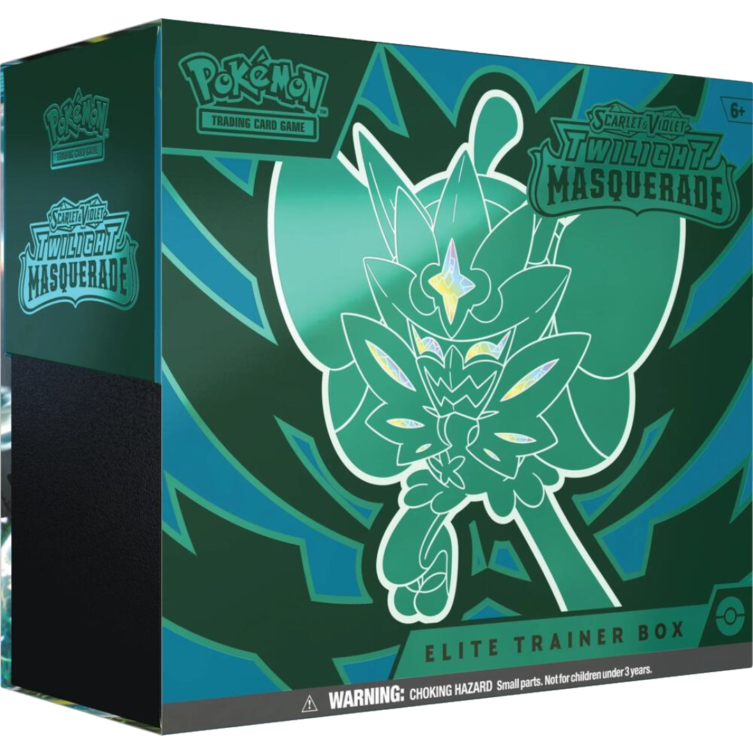 Scarlet & Violet: Twilight Masquerade Elite Trainer Box - Pokemon Sealed