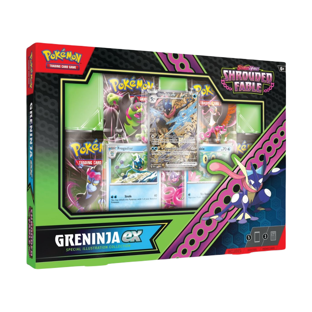 Scarlet & Violet: Shrouded Fable Greninja ex Special Illustration Collection - Pokemon Sealed