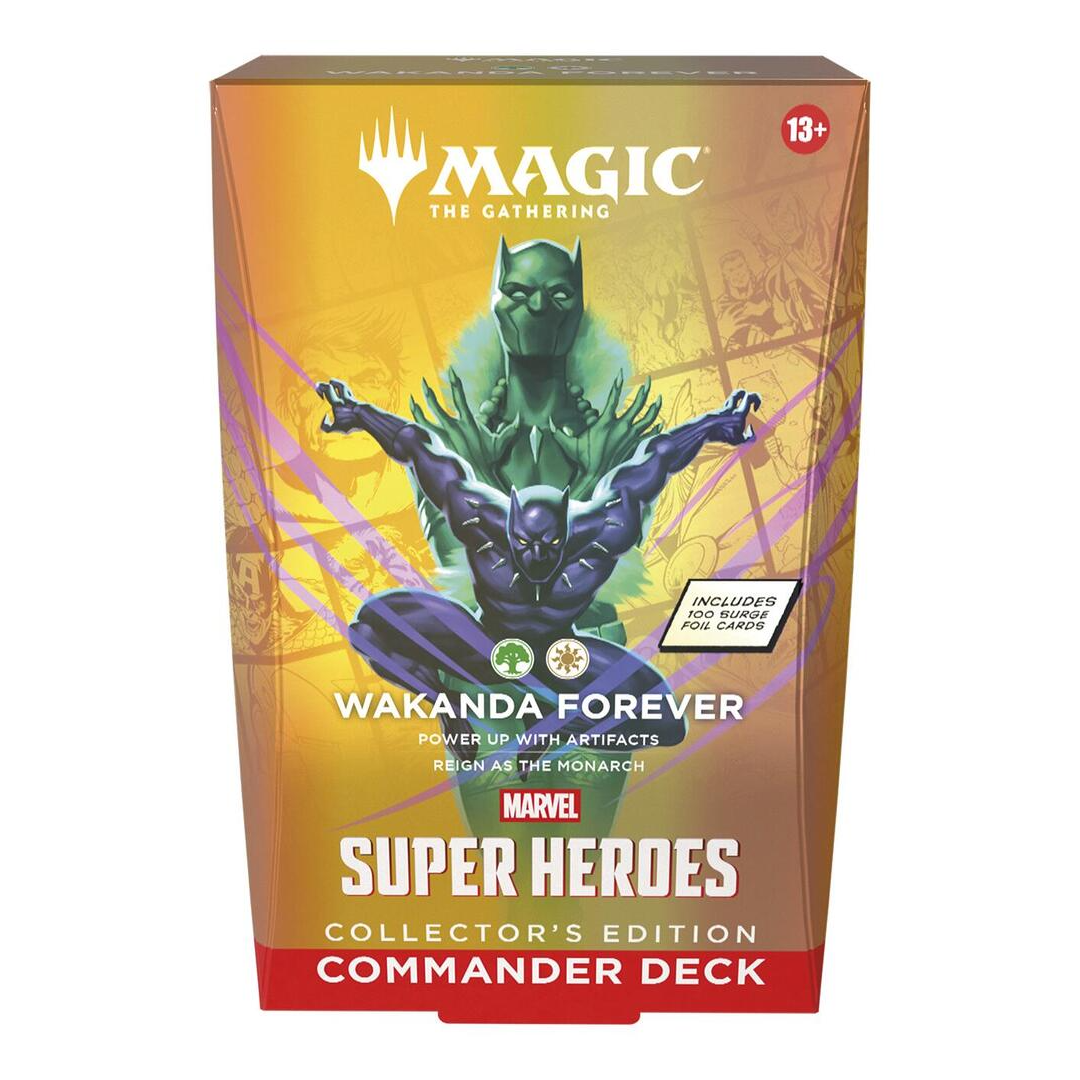 Magic the Gathering: Universes Beyond Marvel Super Heroes Commander Collector Deck - Wakanda Forever - Other TCG