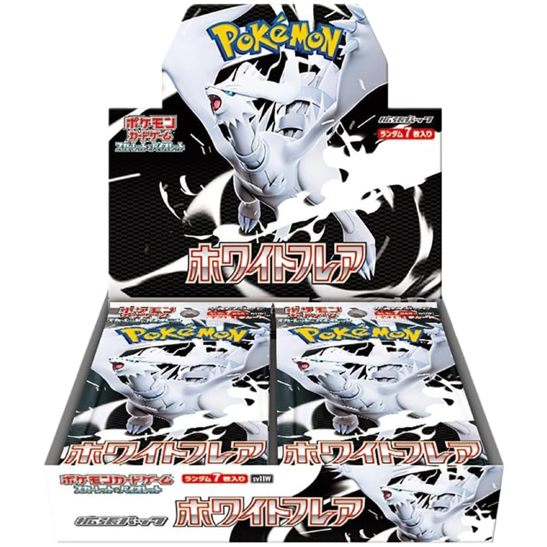 Japanese White Flare Booster Box - Pokemon Sealed