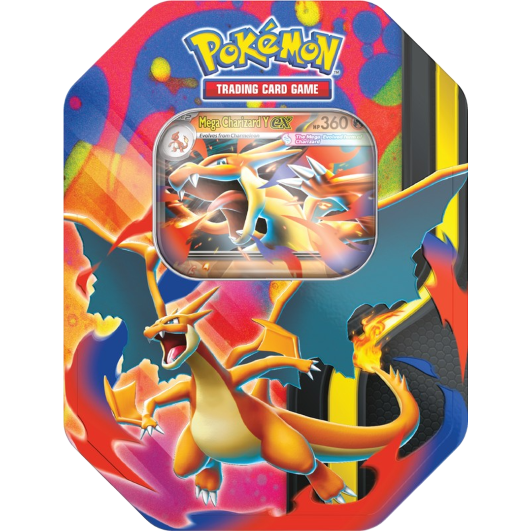Mega Charizard Tin (Y) - Pokemon Sealed